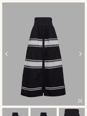 India High-Waist Maxi skirt in Pantelleria Pop (by Loretta Caponi)